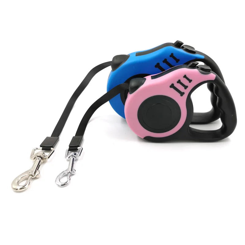 3 or 5 Meter Retractable Leash - Small, Medium & Large Dogs – photo 5