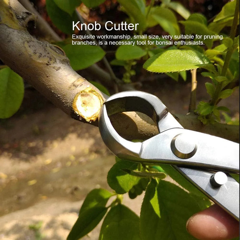 Three models of bonsai shears are available, including stainless steel thick branch shears, sharp horticultural shears, bonsai t