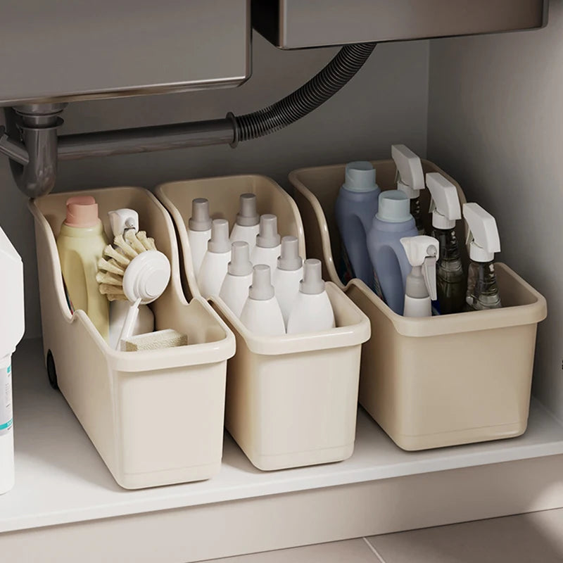 Slim Rolling Storage Box - Seasoning Bottle and Sundries Organizer - photo 2