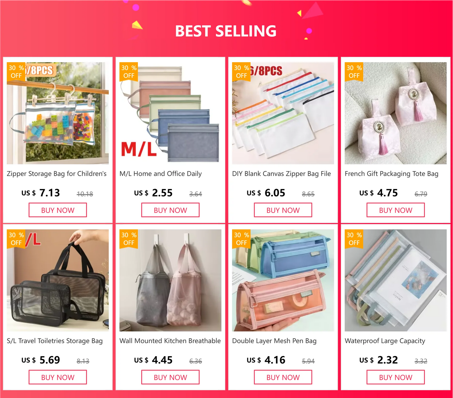 A3 A4 A5 Plastic Folder File Envelope Poly Stationery Storage Waterproof Zipper PVC Organizer Bag Document Paper Office