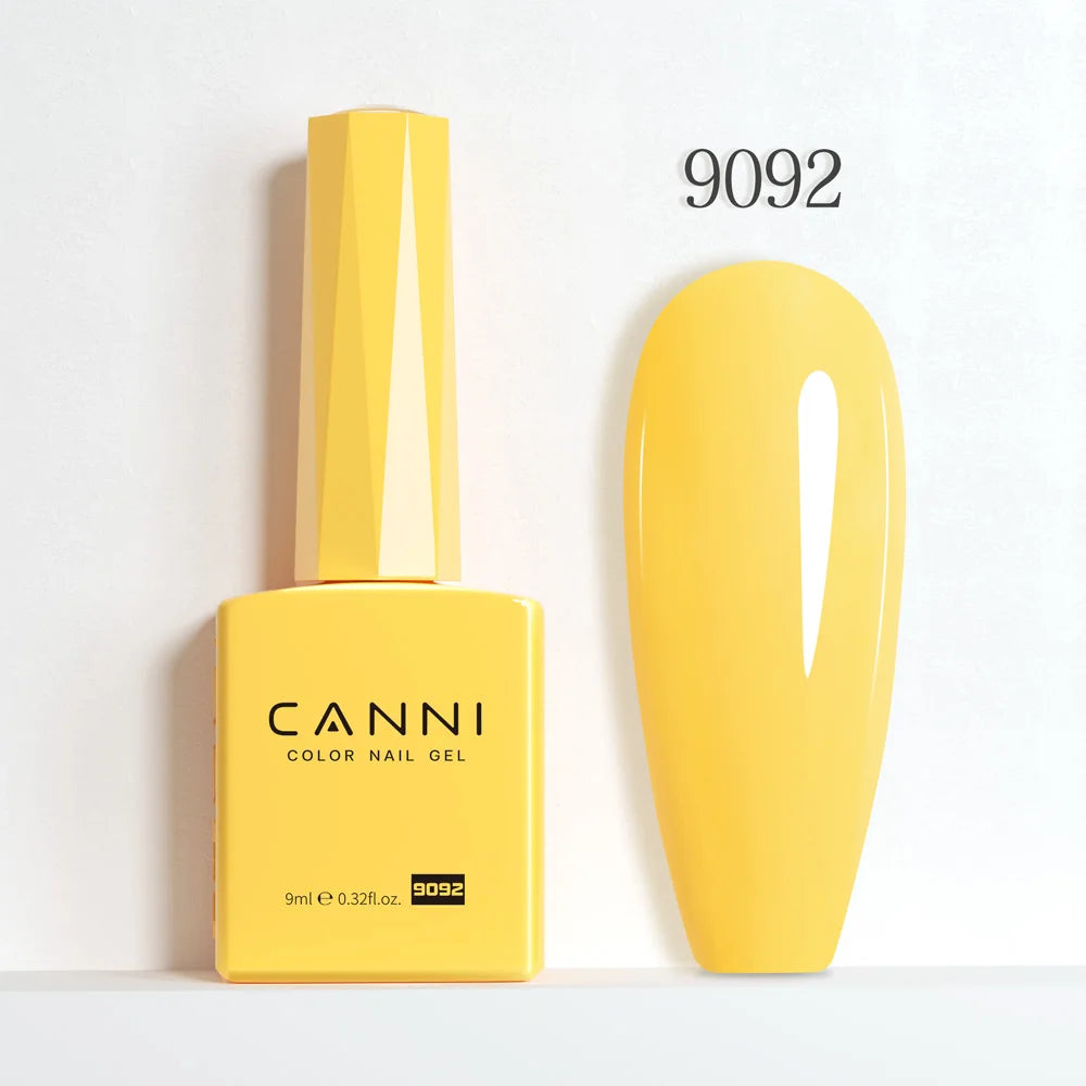 CANNI Gel Nail Polish TPO/HEMA FREE Gorgeous Christmas Red Color Winter Nails Full Coverage Soak Off UV LED Semi Permanent Gel