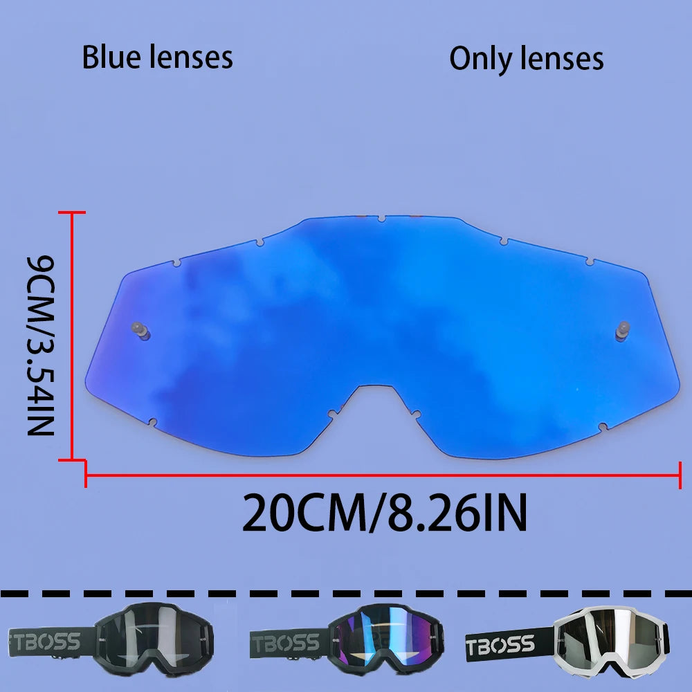 Motocross Goggles, Windproof Ski and Dirt Bike Goggles