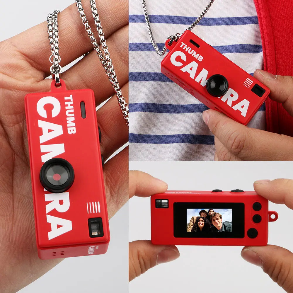 G6 Thumb Keychain Camera — 1080P Retro Mini Action Camera
