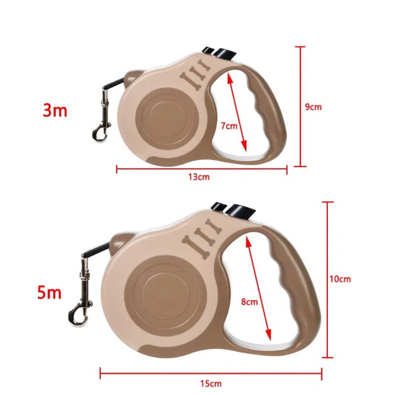 3 m / 5 m Automatic Dog Leash - Small & Large Dogs – photo 2