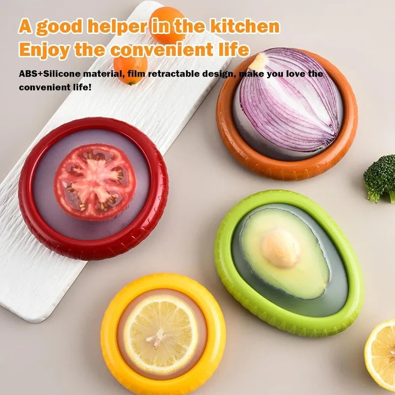 Fruit Saver Fridge Containers - Set of 4 Reusable Storage Boxes - photo 4