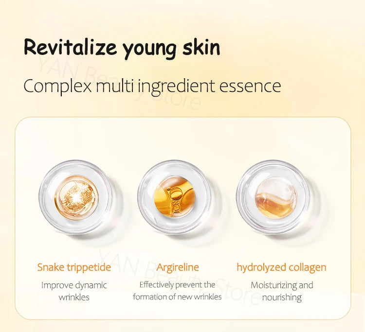 Peptide Anti Wrinkle Aging Ampoule Ginseng Extract Serum Pro Xylane Firming Essence Collagen Hyaluronic Acid Skin Care Products