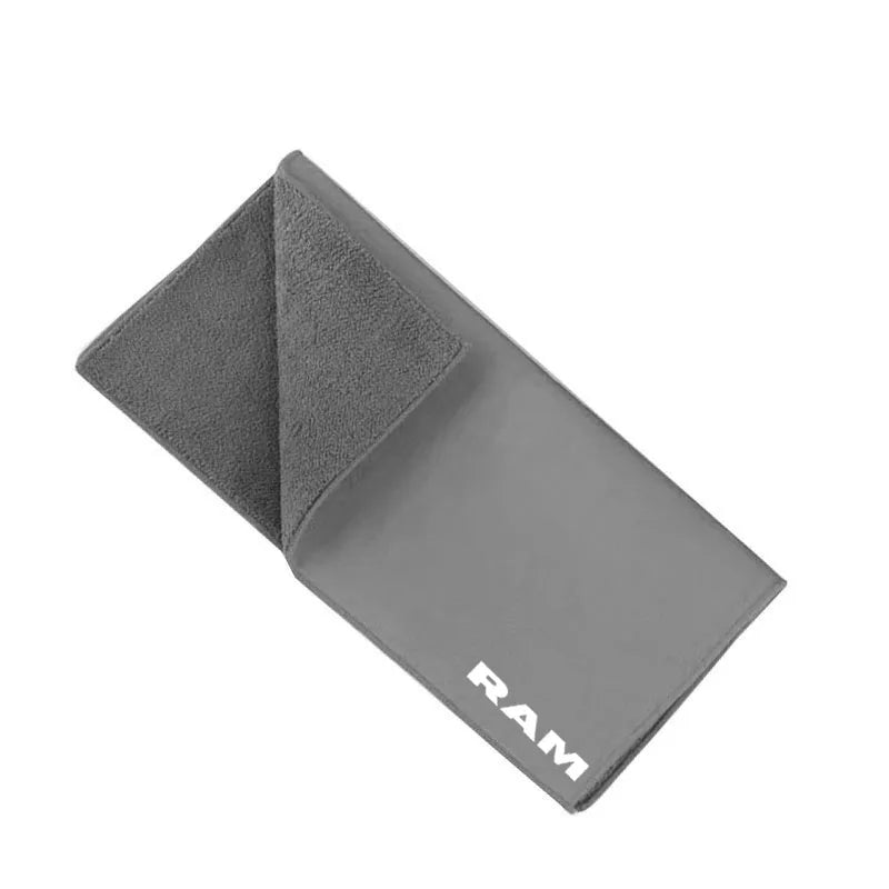 Dodge RAM Microfiber Cleaning Cloth - Car Wash & Detailing Towel