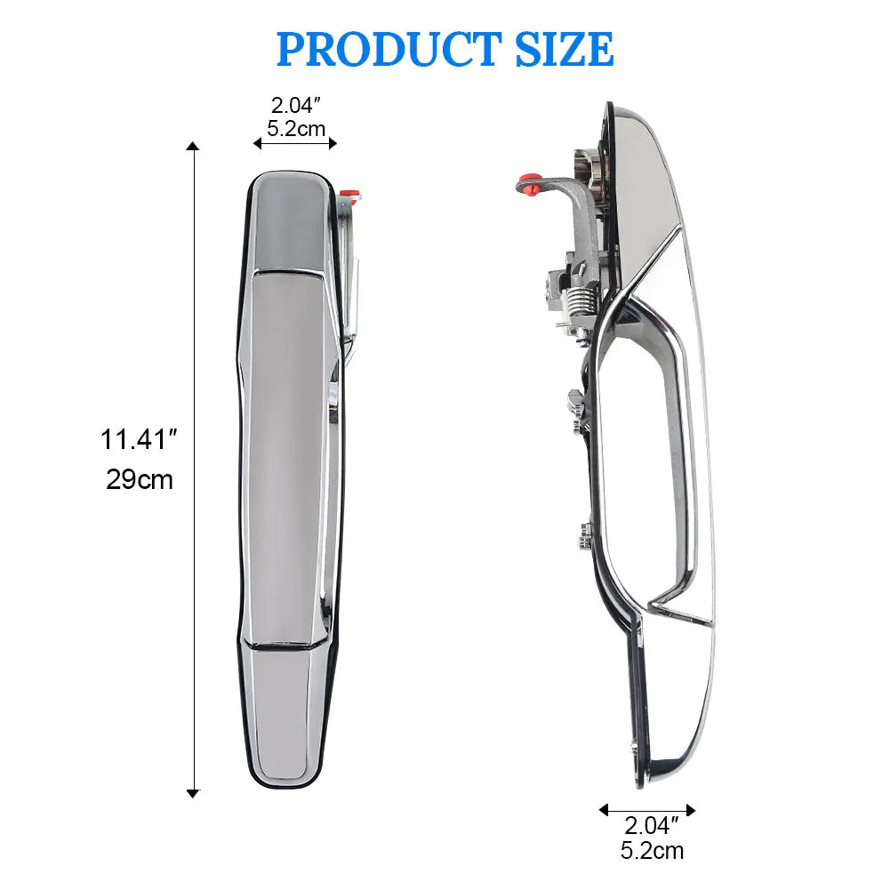 Exterior Chrome Door Handle For Sierra Yukon Cadillac Escalade Pickup Outside  Chevrolet Silverado Tahoe GMC 5960521 25960526