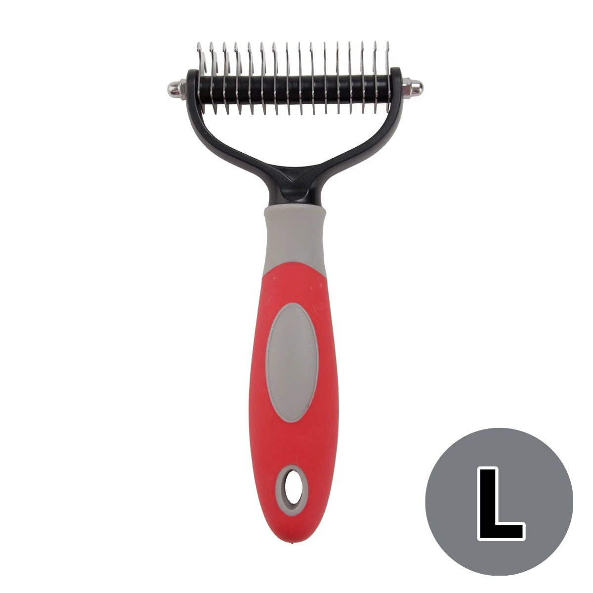 Pet Hair Remover Grooming Brush - Dog & Cat Deshedding Comb - photo 7