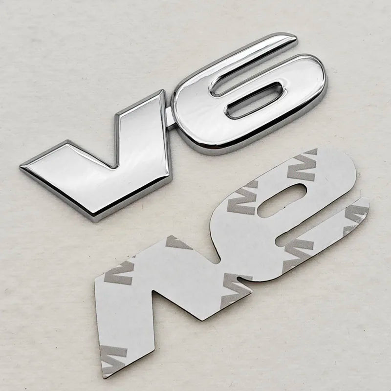 3D Car Sticker Logo V6 4X4 SR5 TACOMA Trunk Badge Door Waier Line C-Pillar Emblem Decals For Toyota TACOMA N170 N260 N300 N400