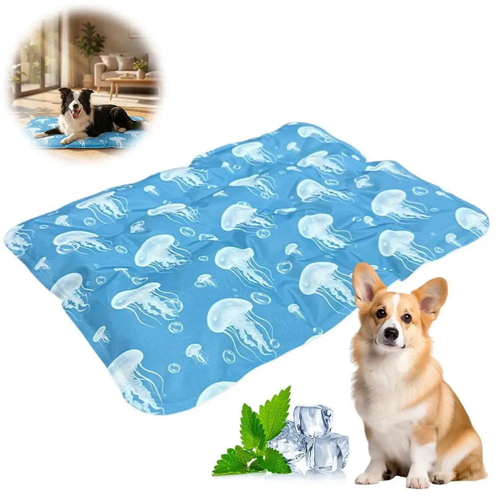 Self-Cooling Gel Mat for Dogs & Cats - Non-Slip, 4 Sizes