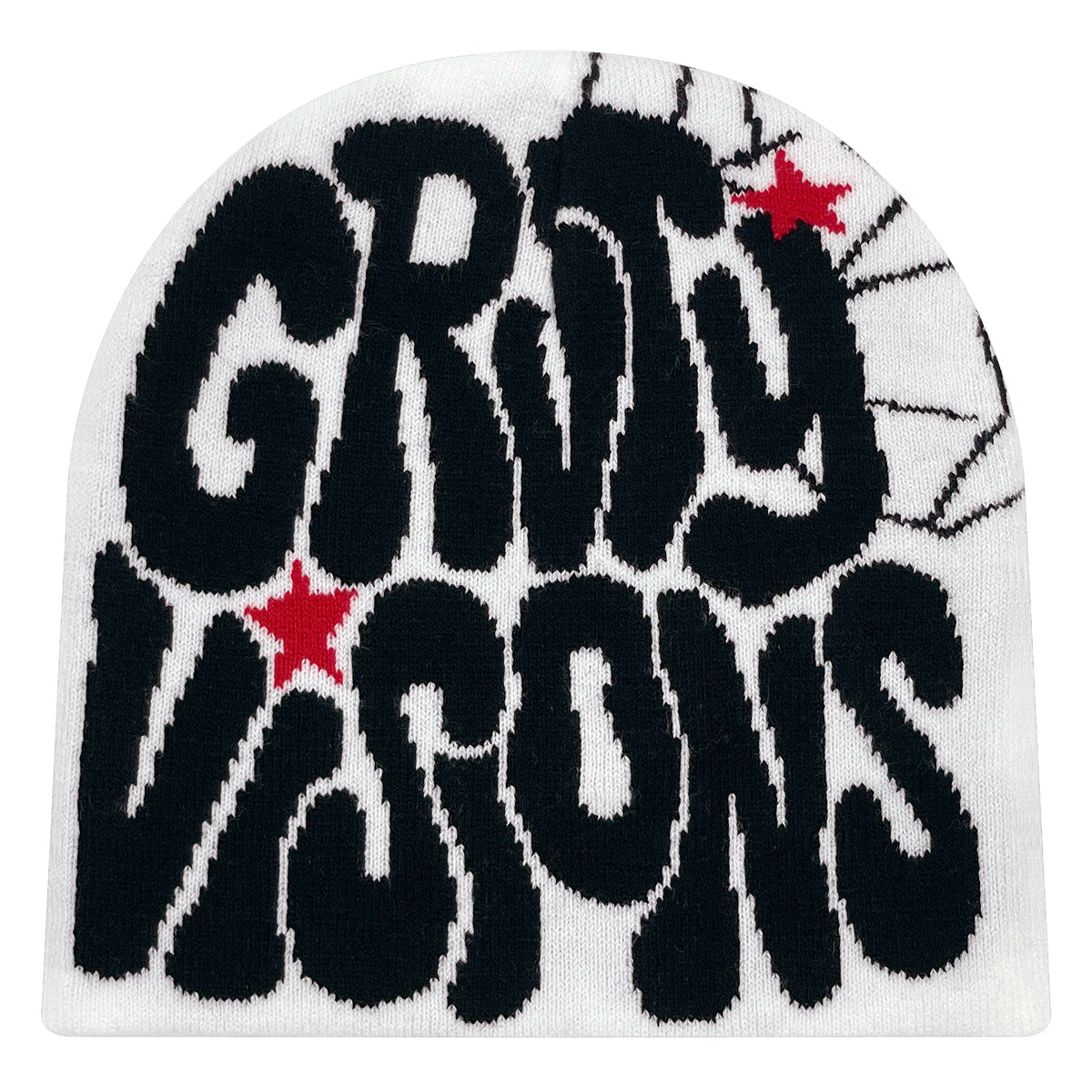 Letter Knit Skull Cap, Unisex Hip Hop Beanie