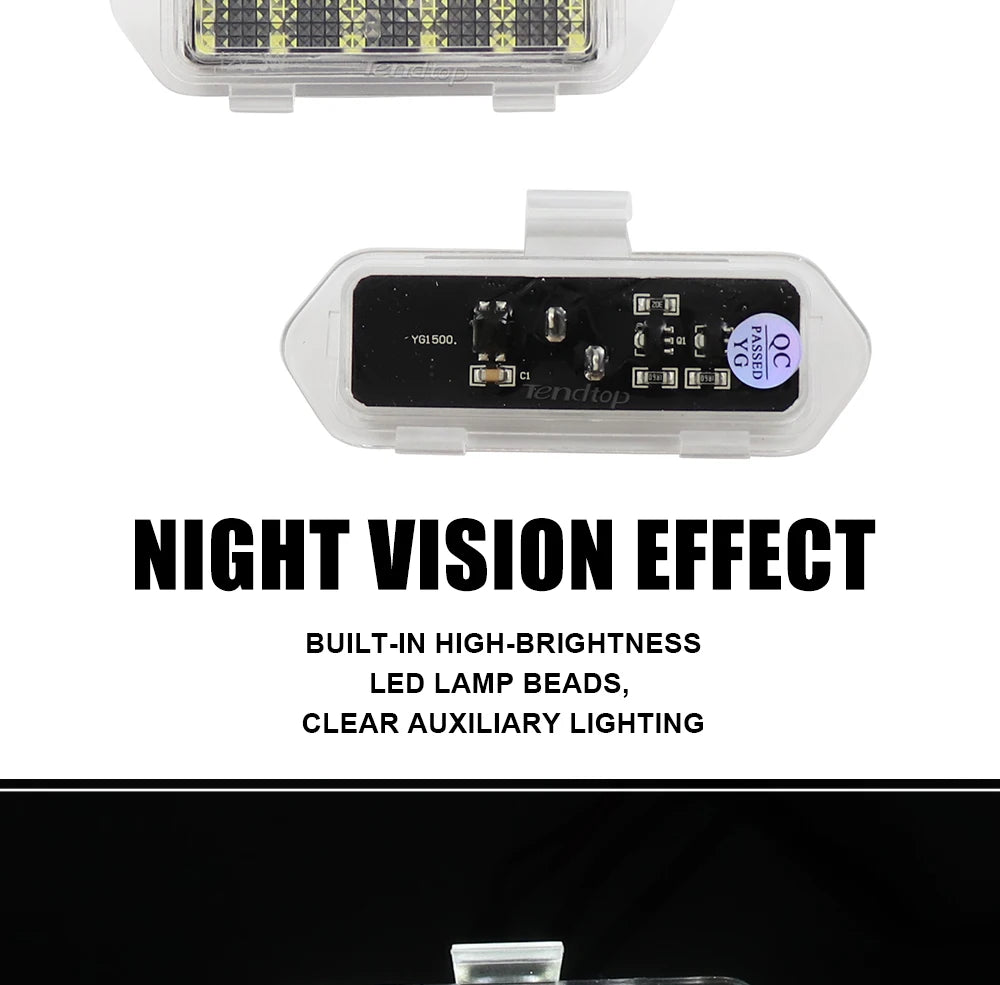 LED Under-Mirror Puddle & Signal Lights — Chevrolet Silverado 1500, Avalanche & GMC Sierra / Cadillac Escalade