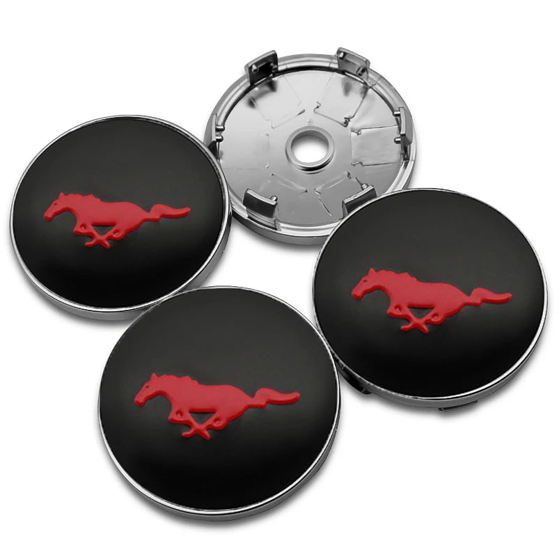4Pc 56mm 60mm 54mm Car Wheel Center Hub Cap For Ford Fiesta Mondeo Fusion Explorer Escape Focus Kuga Rim Cover Sticker Accessory