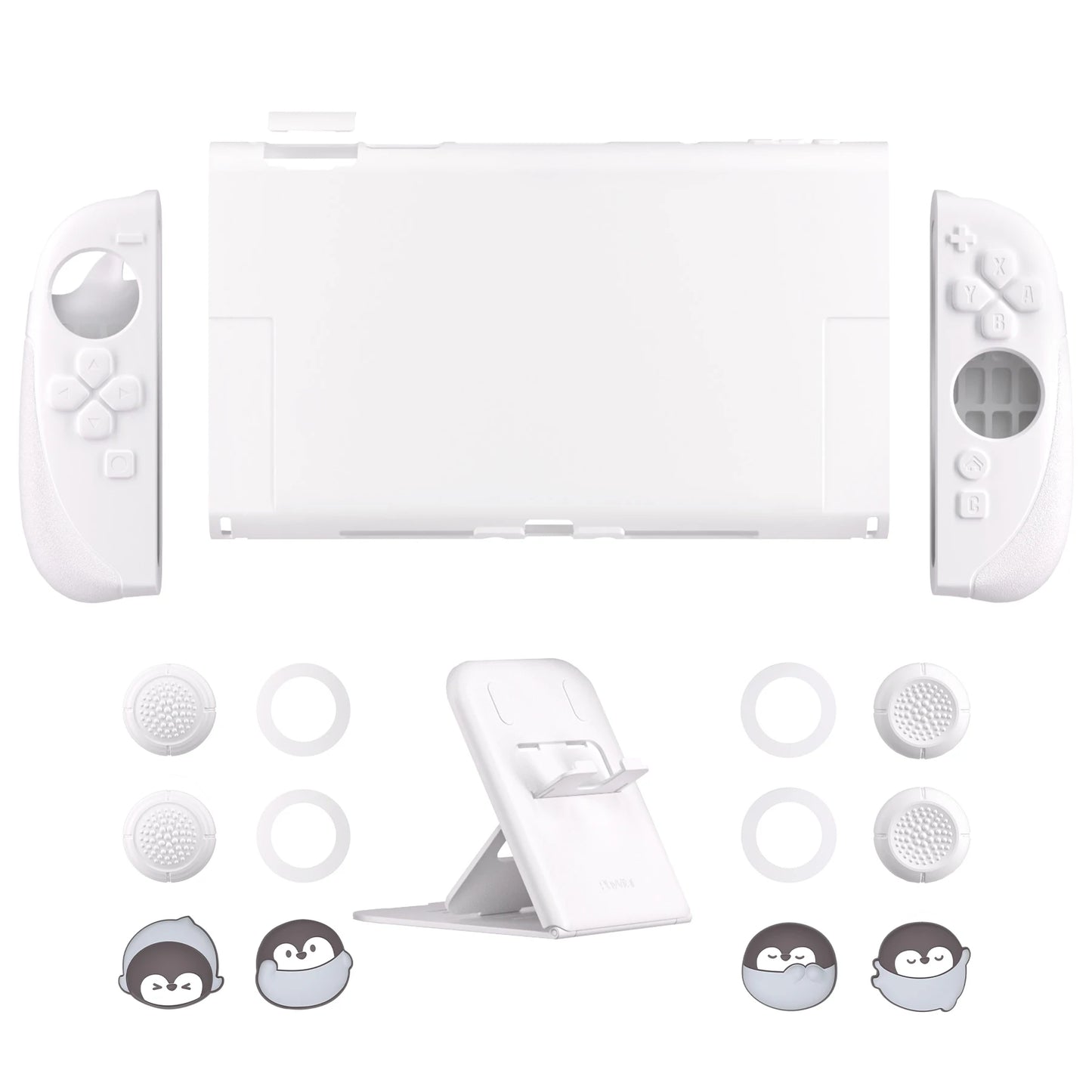 PlayVital Ranger Dockable Silicone Grip Case with Hard Shell Cover for Nintendo Switch 2 Full-Body Cover with Stand & Thumb Grip