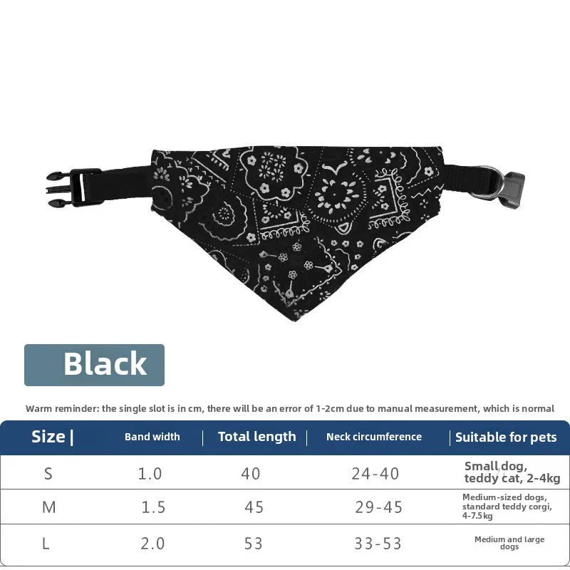 Adjustable Triangle Pet Scarf - Bandana Bib for Cats and Dogs - photo 6