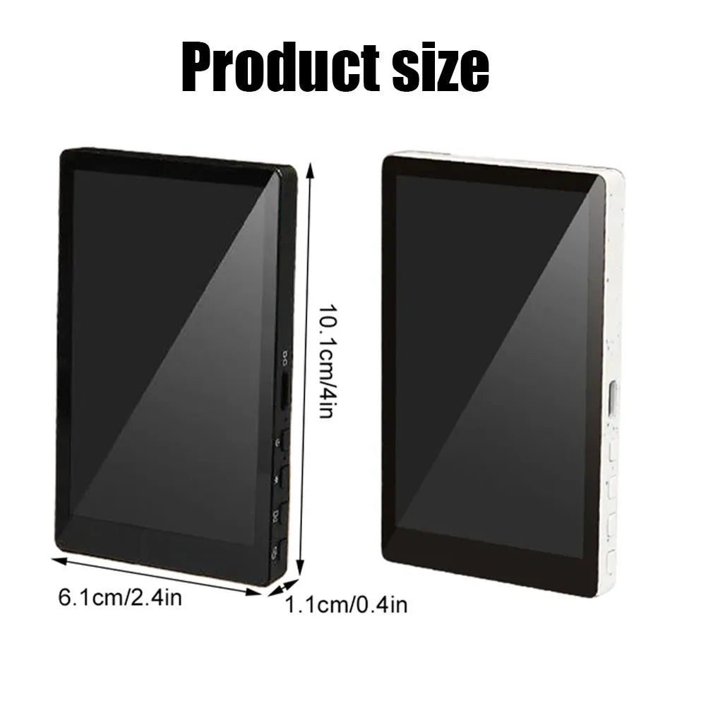 New Magnetic Selfie Monitor for iPhone Smart Vlog Selfie Screen Monitor with Remote Control 1500mAh Power Bank Pink/White/Black