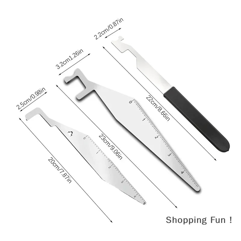 Multi-Purpose Heavy Duty Pry Bar Stainless Steel Mini Portable Emergency Rescue Tool for Firefighter Home Car Repair