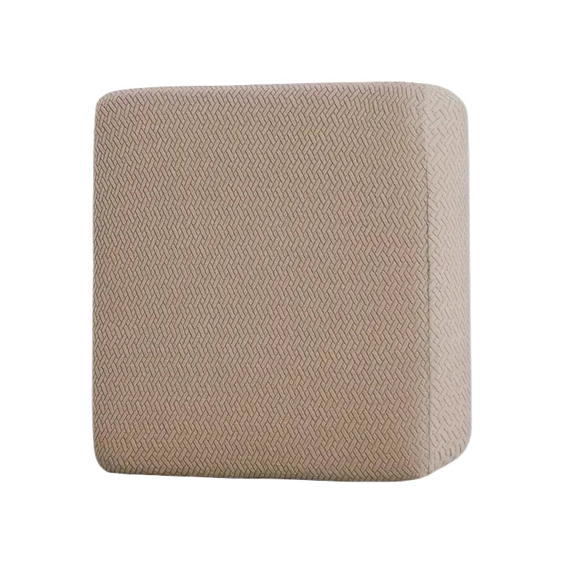 Jacquard Sofa Cushion Cover Protector Solid Color Stretch Removable Sofa Seat Slipcover for Bedroom Office Living Room Home