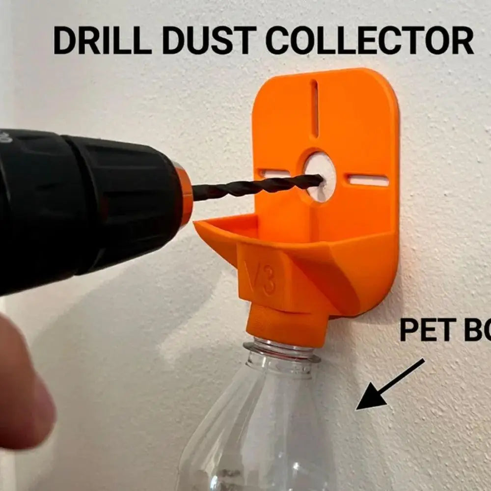 Drill Dust Collector Dust Collecting Bottle Ash Bowls For Drill Holes Easy To Install Home Improvement Tools