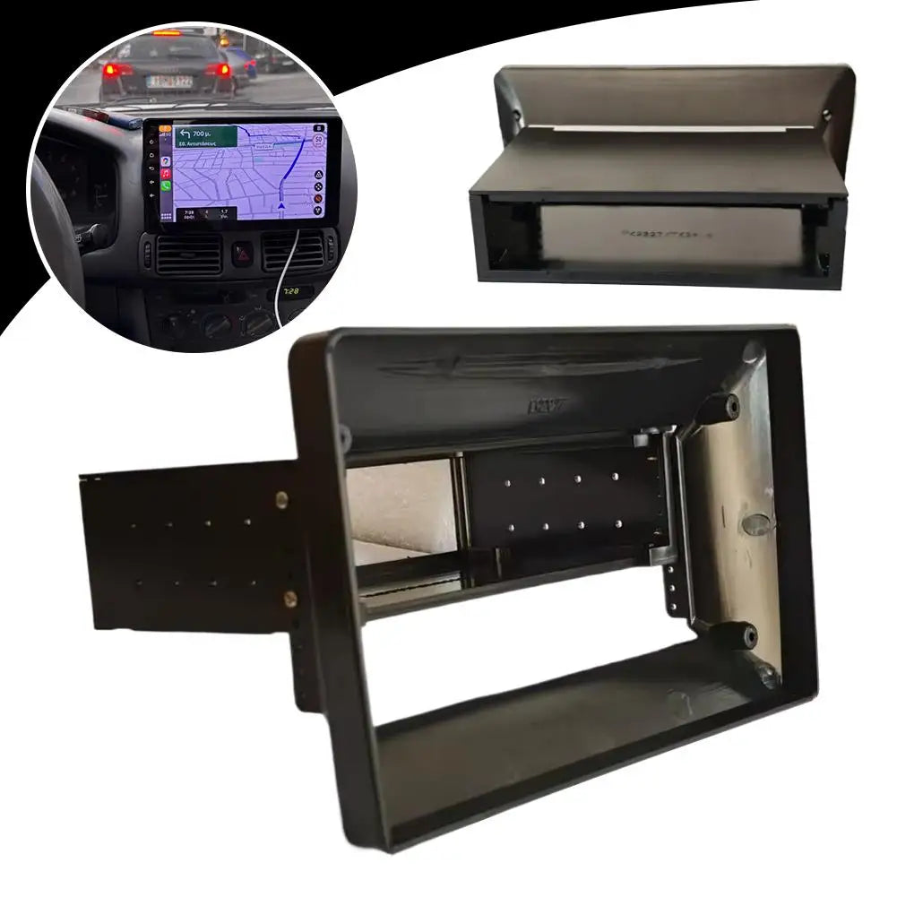 Universal 1 DIN to 9" Car Stereo Fascia Mounting Frame