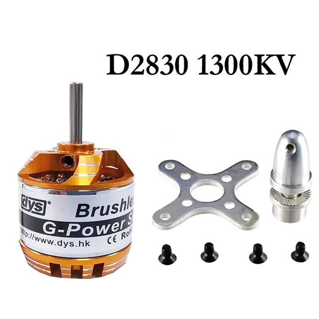 DYS Aeromodel 2225 2822 2212 2826 2830 2836 3530 3536 3542 3548 Brushless Motor For RC Multicopters Plane Fixed-wing Aircraft