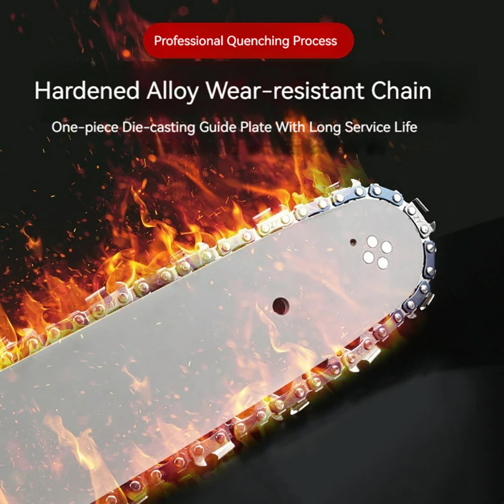 20" Professional Gas Chainsaw 76DL Chain 0.325" Pitch 0.058" Guide Tooth Top-quality Alloy Rounded 20 inch Gasoline Chainsaw Set
