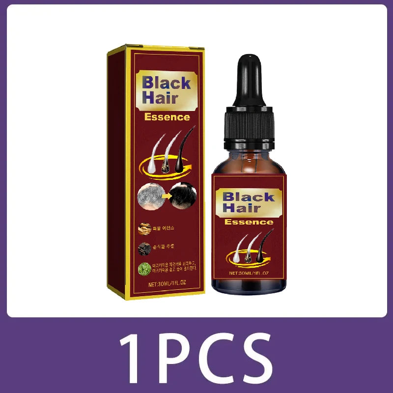 White hair killer, remove gray hair and restore natural hair color in 7 days 2025