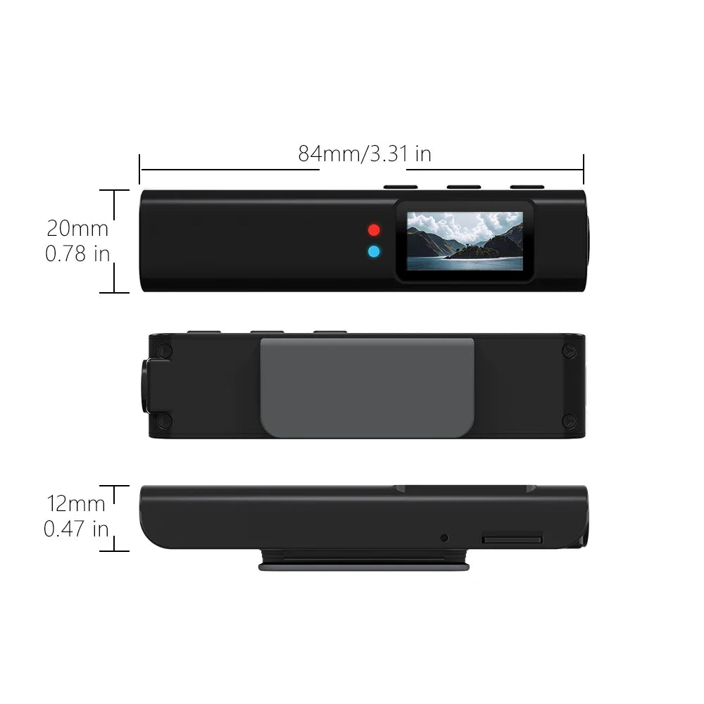 2.7K Glasses Camera — WiFi Wearable POV Recorder for Driving