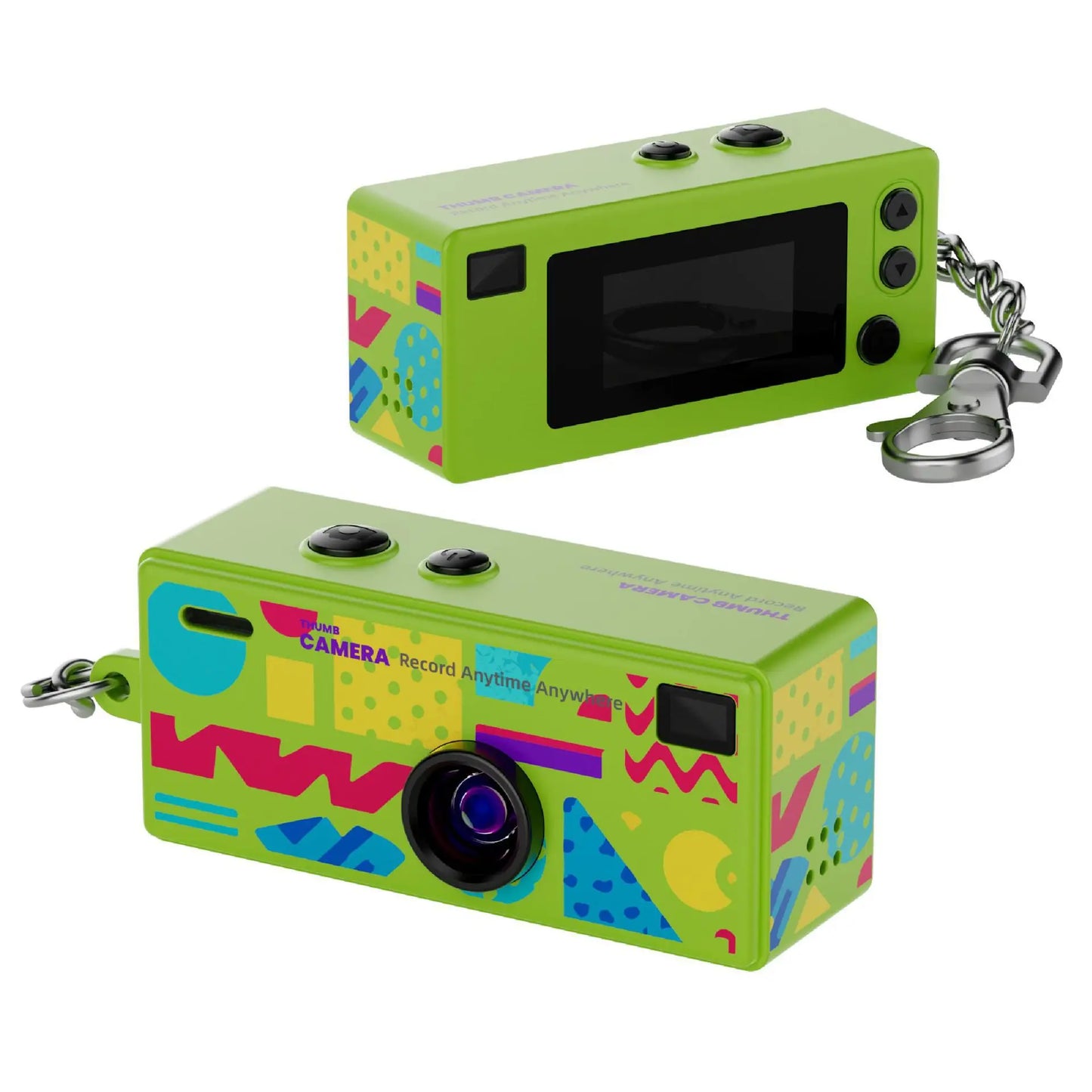 G6 Thumb Keychain Camera — 1080P Retro Mini Action Camera