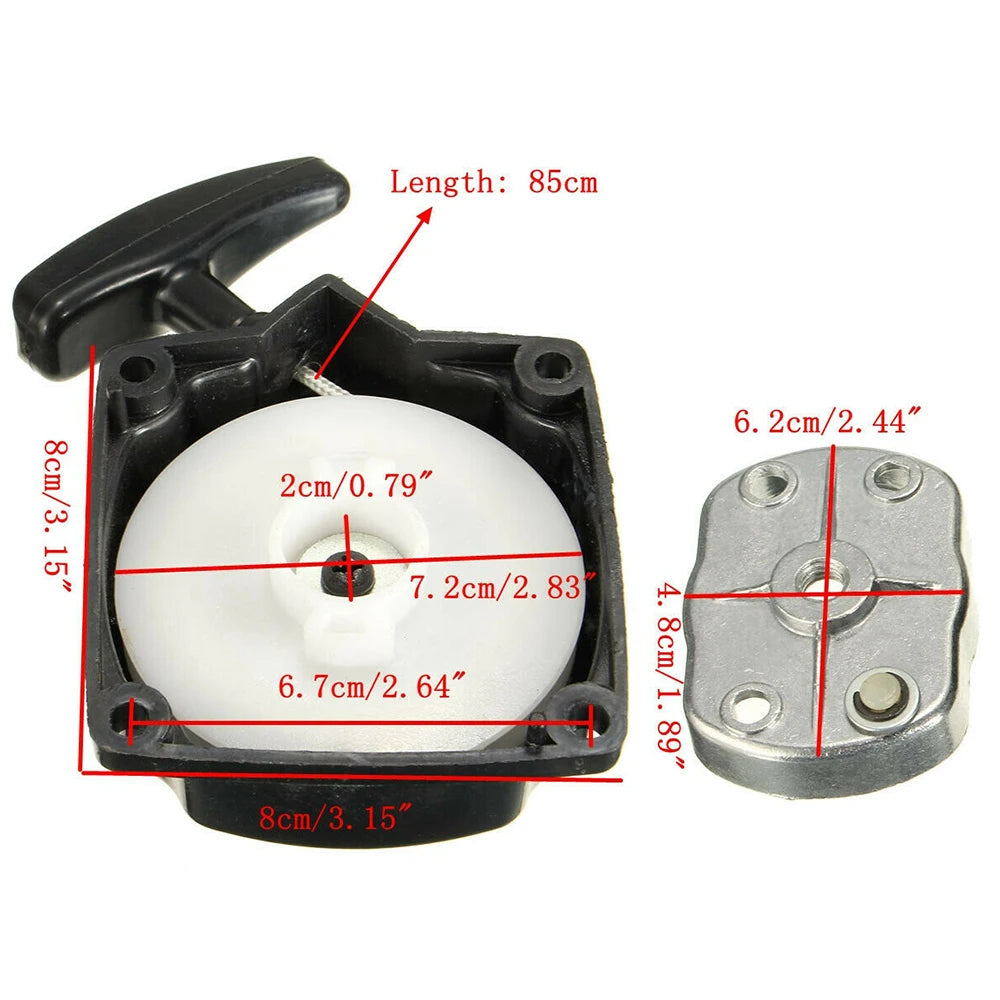 Brand New Pullstart Starter Assembly for Strimmers & Brush Cutters Stable Characteristics Easy to Install Buy Now!