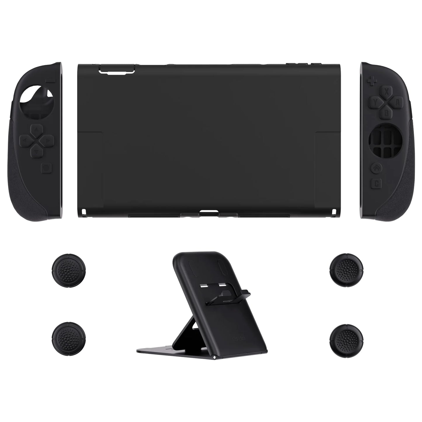 PlayVital Ranger Dockable Silicone Grip Case with Hard Shell Cover for Nintendo Switch 2 Full-Body Cover with Stand & Thumb Grip