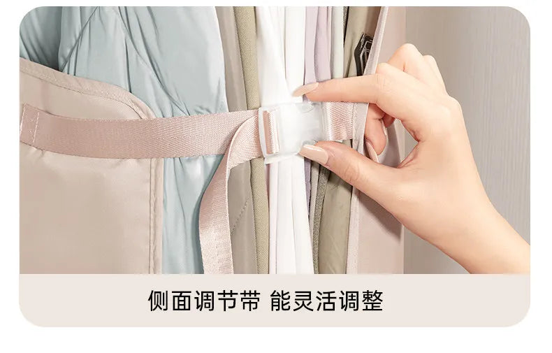 1pc Wardrobe Lazy Compressed Storage Board Dust Cover Storage Artifact Foldable Fabric Down Jacket