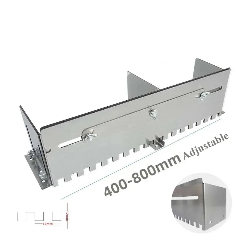 Adjustable Notched Trowel 400-800mm, Mortar Adhesive Comb