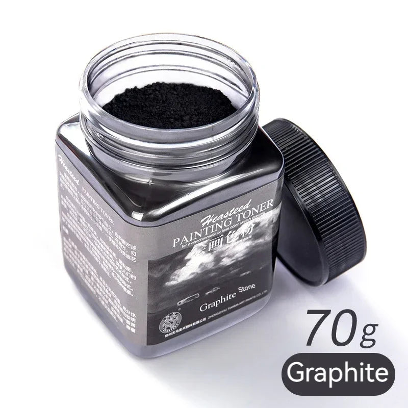 Sketch Toner Dry Wet Sketching Graphite Scribble Charcoal Powder Carbon Powder Blendable Finest Pigment Soft Artists Pastels