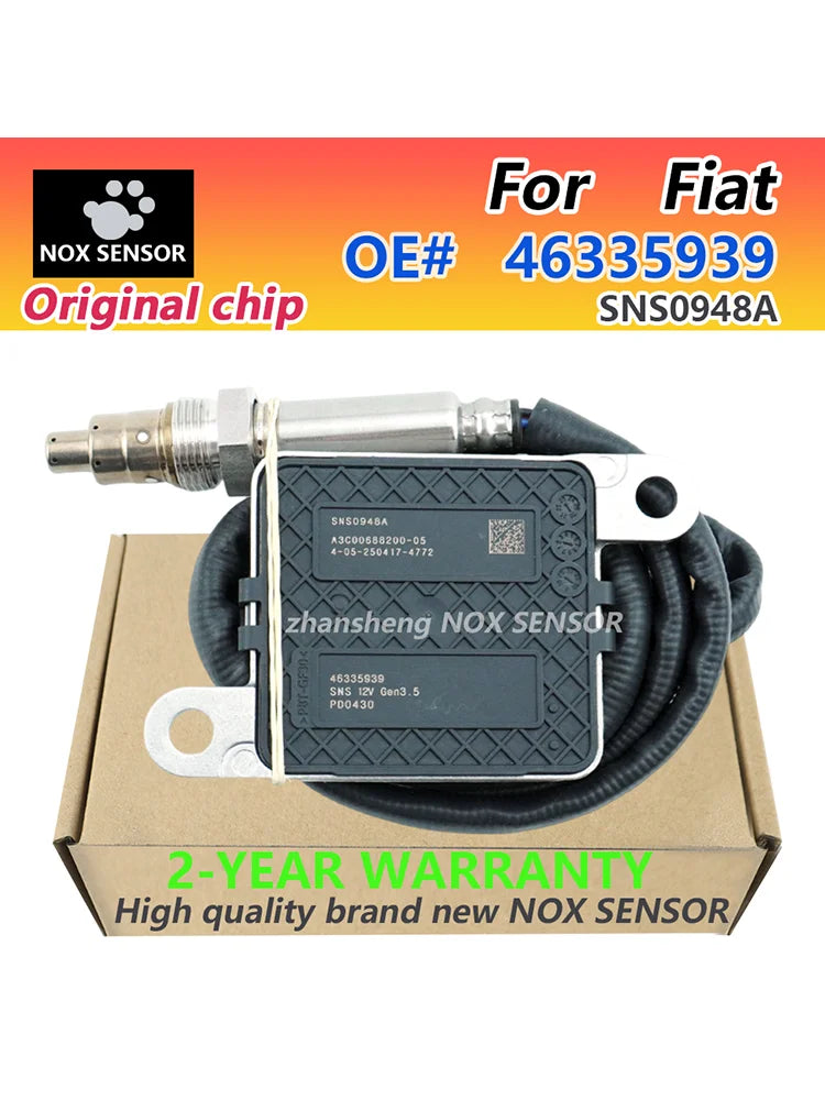 46335939 SNS0948A Original New Nitrogen Oxide Sensor Nox Sensor 12V For Fiat Ducato 2.2D 2.3D Auto Car Spare Parts A3C00688200-0