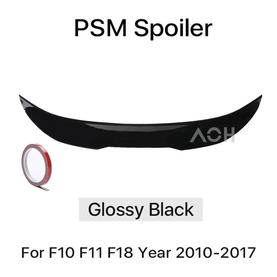 Rear Bumper Trunk Spoiler Lip Roof Carbon Boot Spoiler Wing M5 MP M4 PSM For BMW 5 Series F10 2026-2026 Car Accessories