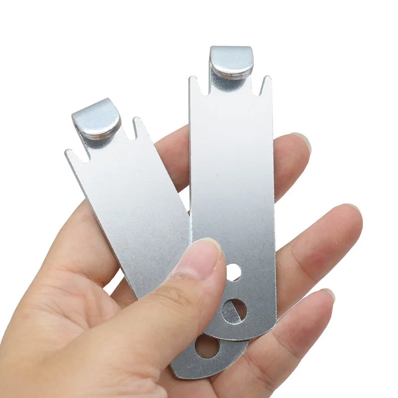 2PCs Fence Wire Twist Fence Wire Twister Tensioning Tool Barb Wire for Garden Pocket Size Steel Rust Resistant