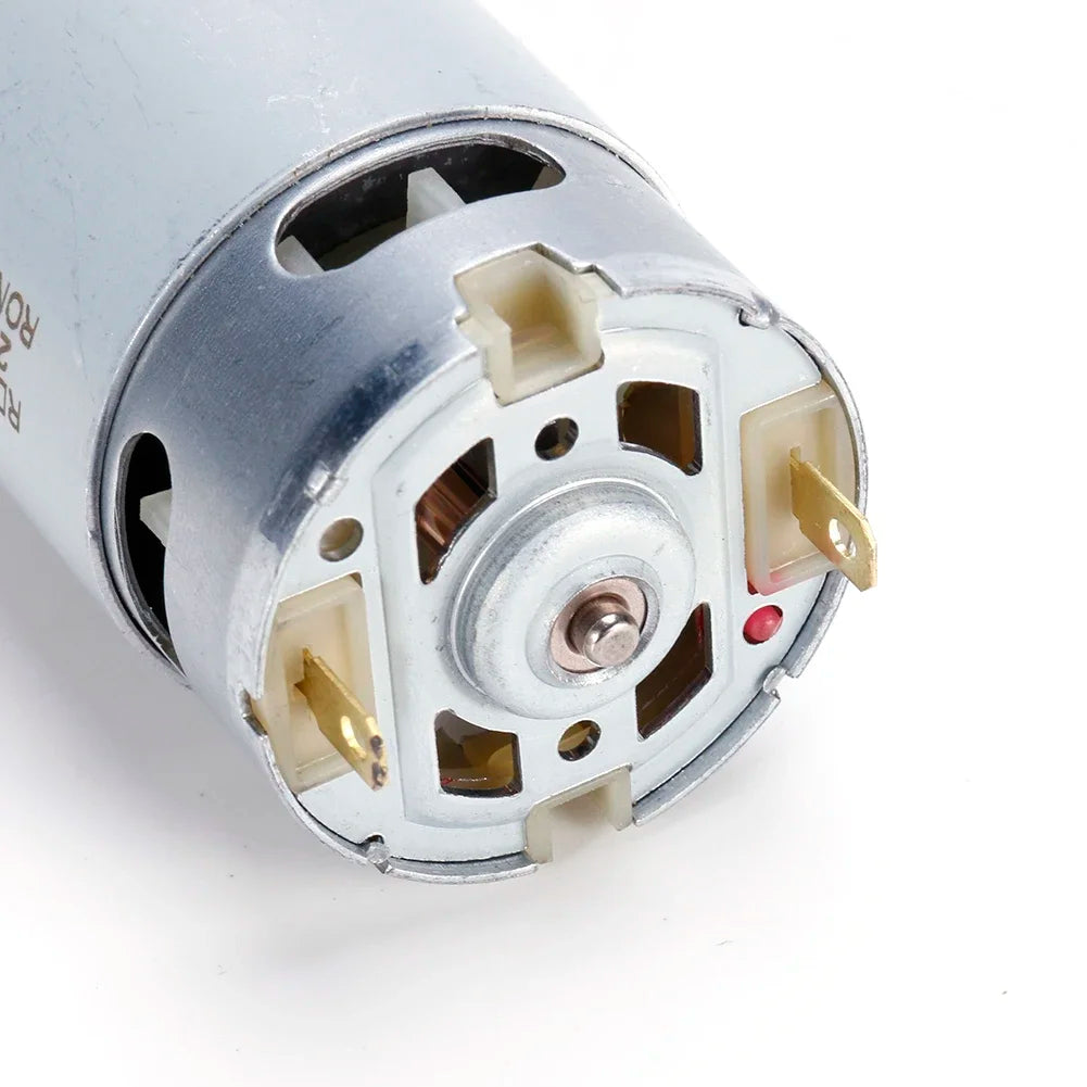 21V Motor Brushed 14 Teeth DC ELectric Motor Suitable for 4/6 inch Cordless Mini Logging Saw Chainsaw Power Tool Accessories