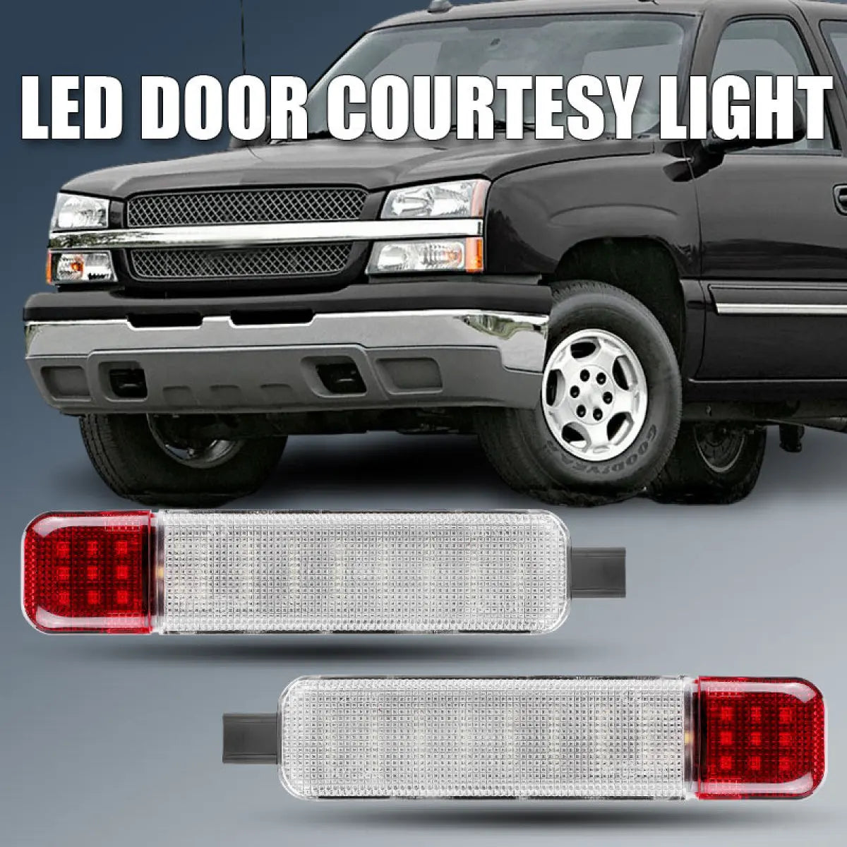 LED Interior Door Panel Courtesy Light — Chevrolet Tahoe, Silverado & GMC Yukon / Cadillac Escalade (1999–2006)