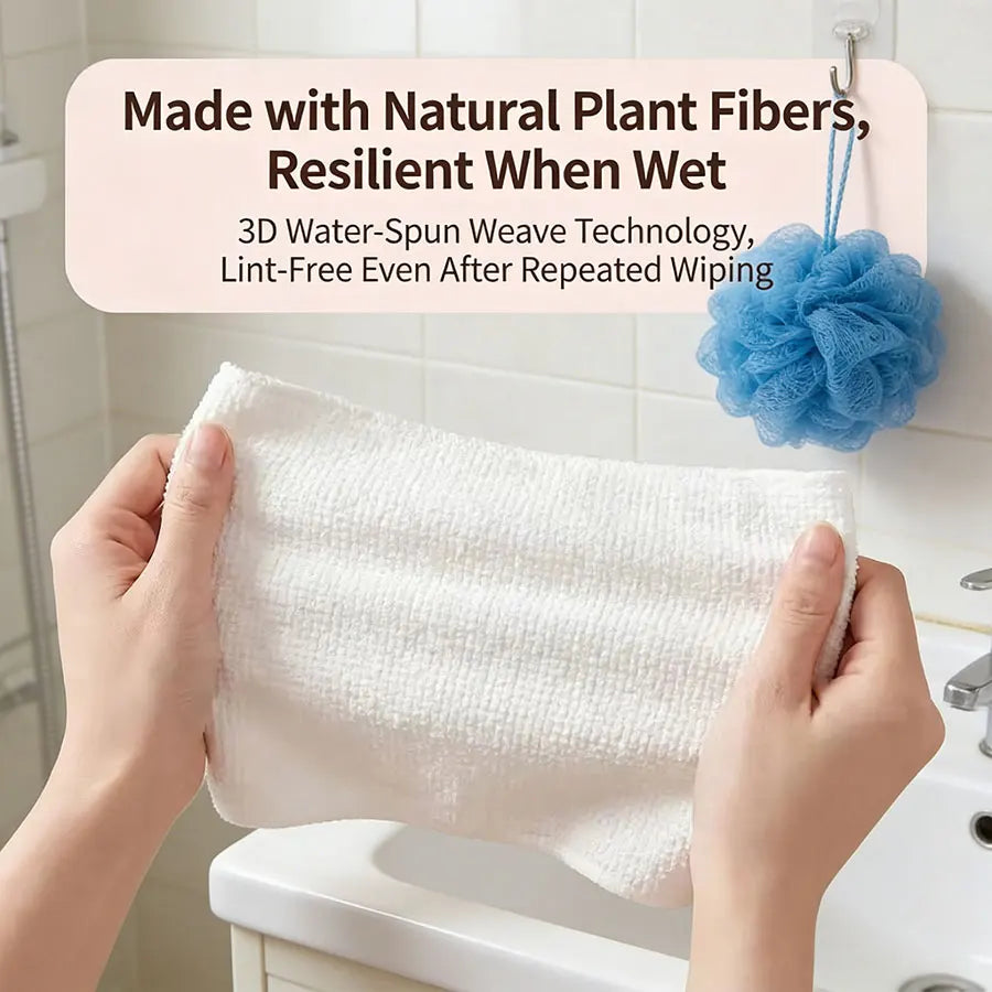 14PCS Compressed Face Towels, Portable Disposable Washcloths for Travel, Makeup Removal & Daily Cleansing