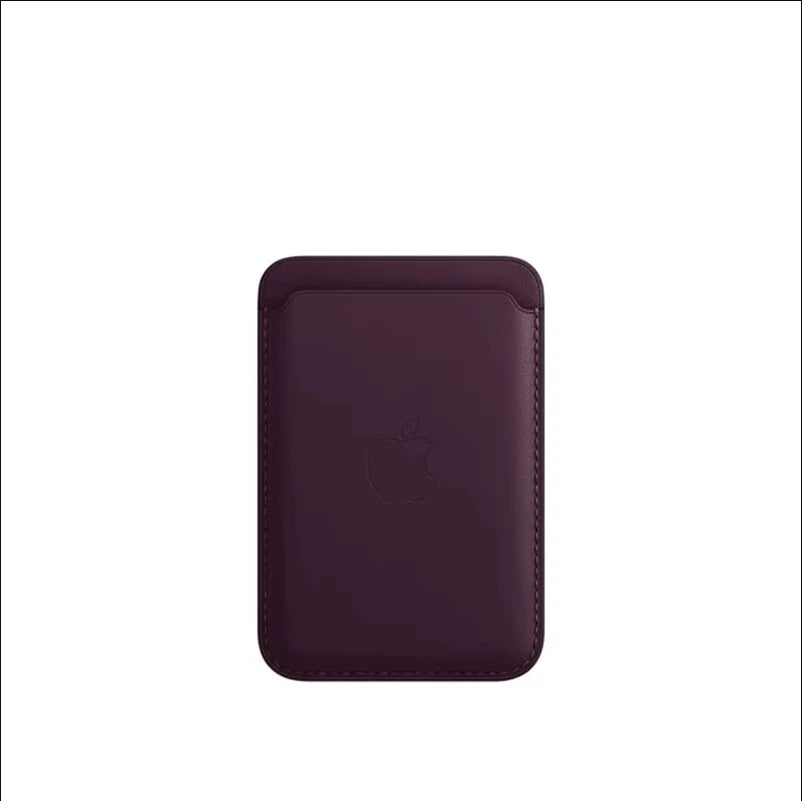 MagSafe Magnetic Wallet Card Holder – Leather Case for iPhone 17, 16, 15, 14, 13, 12 & Samsung