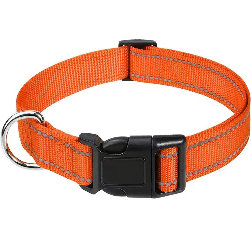 Reflective Nylon Pet Collar - Adjustable, Anti-Slip – photo 8