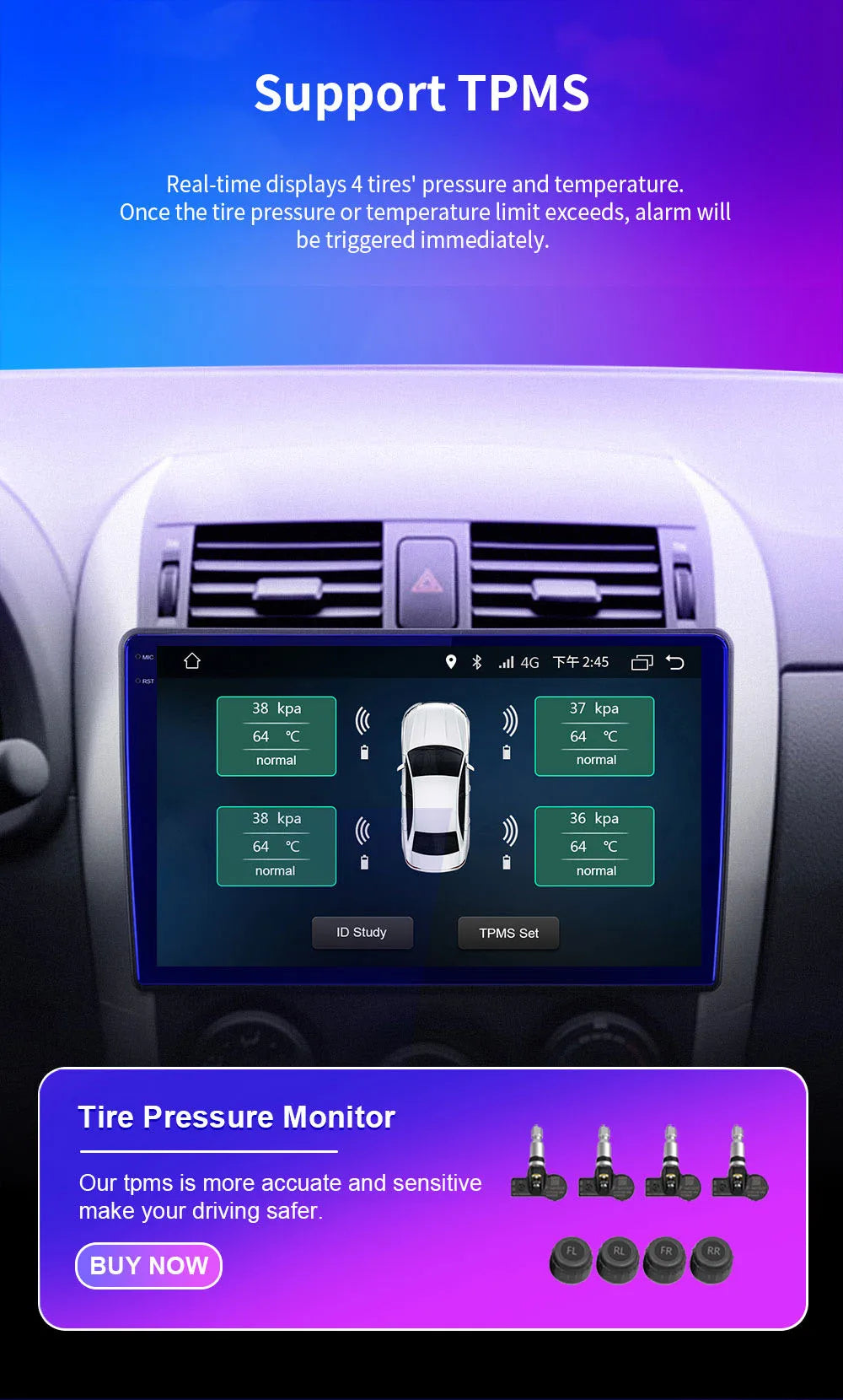 Android 16 Carplay Auto Car Radio Multimedia For Chevrolet Silverado 3 GMTK2 2014 2015 2016 2017 2018 GPS BT 4G Stereo Head Unit