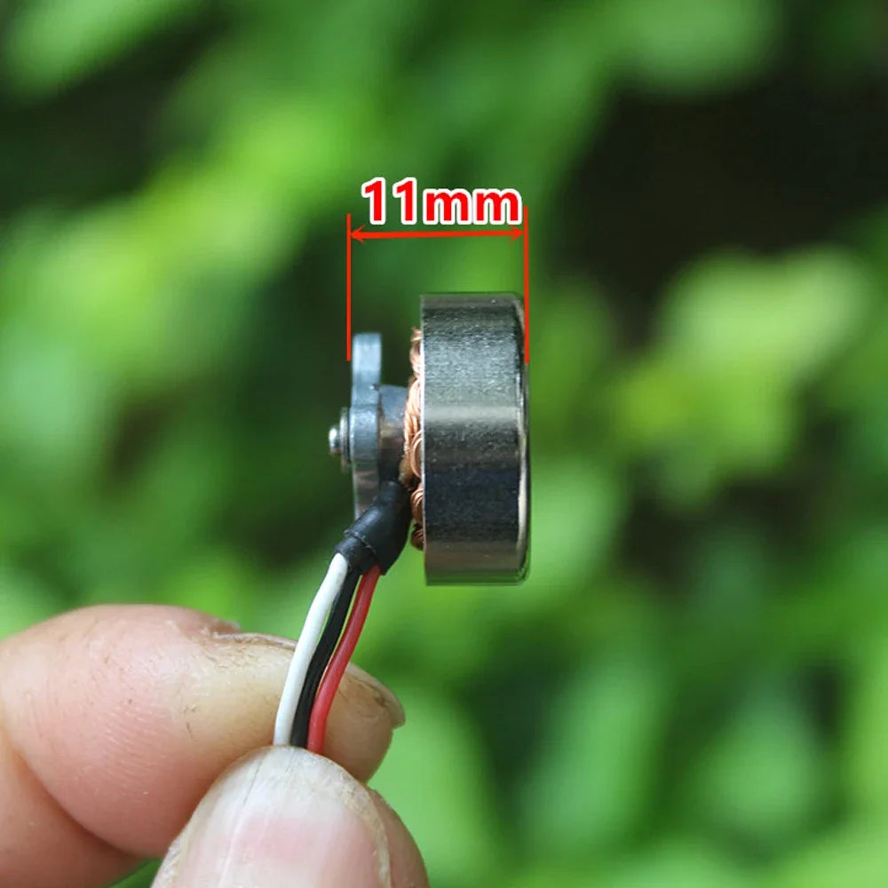 2500KV 18mm 2S-3S Micro 3-phase Brushless Motor High Speed A/B Propeller For RC Drone FPV Quadcopter Drone UAV Aircraft Engine
