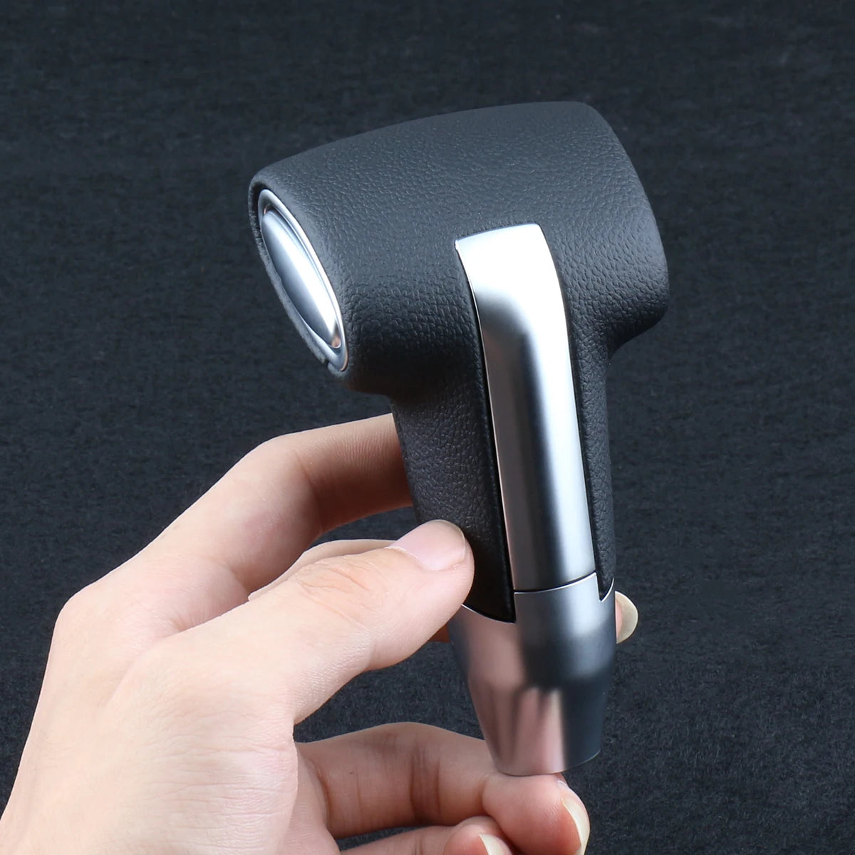 For Toyota Land Cruiser 200 Crown Corolla Rav4 Gearbox Handle Leather Thread Car Automatic Transmission Gear Knob Gear Lever