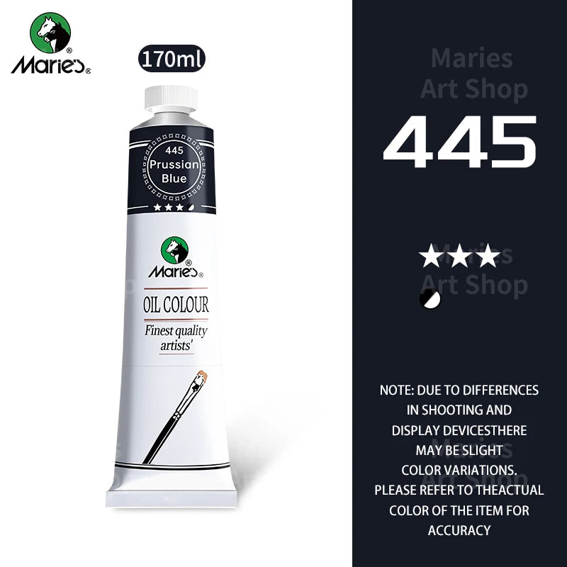 Marie's Oil Paint 170ml/5.95oz Large Tube,Art Supplies for Canvas Painting,Egg,Graffiti,Fabric,Stone,Leather,Wood,Ceramic
