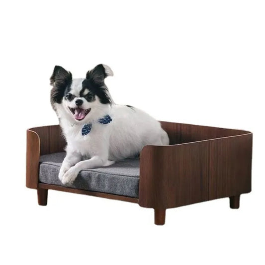 Wooden Cat & Dog Bed - Floor-to-Ceiling Indoor Pet Furniture – photo 5