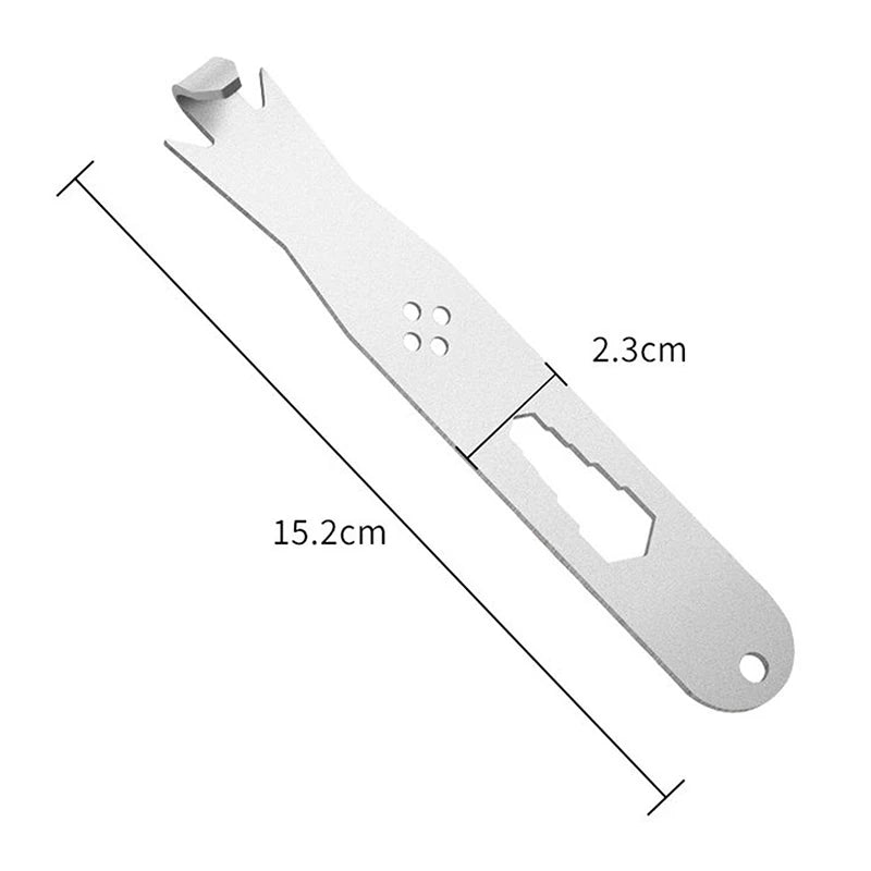 (BBQ4)Fence Wire Twist For T Post Clip Fencing Tool Strong Enough To Twist Any Fencing Wire Fence Wire Tensioning Time Saver