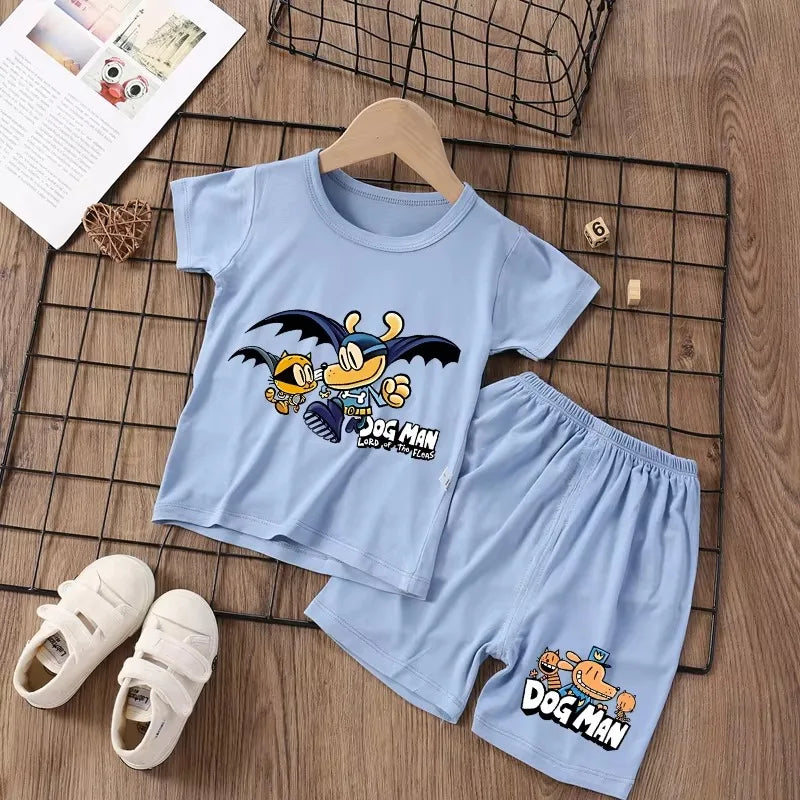Stretchy Dog Loungewear Pajama Suit - Summer Homewear – photo 3